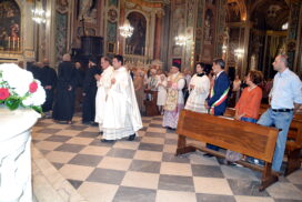 Saluto a Don Ennio Bezzone in partenza per la parrocchia di S.Giovanni di Oneglia  (23 settembre 2018)"