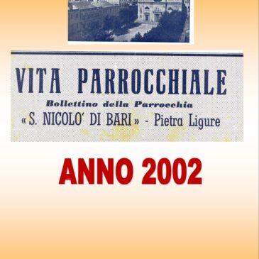 BOLLETTINO PARROCCHIALE 2002