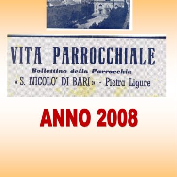 BOLLETTINO PARROCCHIALE 2008