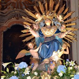 N.S.Assunta, statua processionale del Brilla