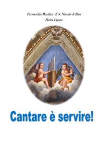 CANTARE E' SERVIRE (TESTI)