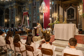 Prima Comunione 02-05-2021 Basilica S.Nicolò Pietra Ligure