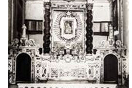 Altare del Soccorso ai primi del 1900"