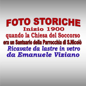 FOTO STORICHE DEL SOCCORSO