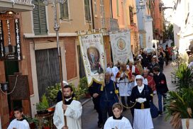 La statua della Madonna di Lourdes (27-10-2016)"