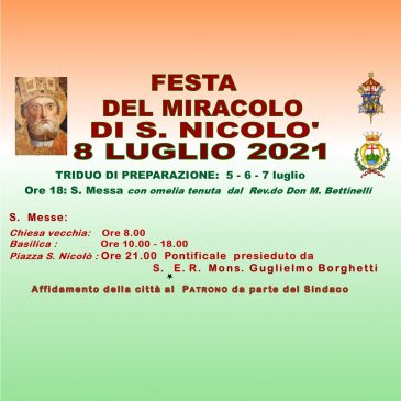 FESTA VOTIVA DI SAN NICOLO’