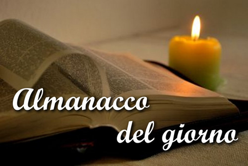 ALMANACCO DEL GIORNO