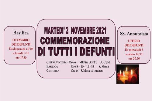 COMMEMORAZIONE DEFUNTI