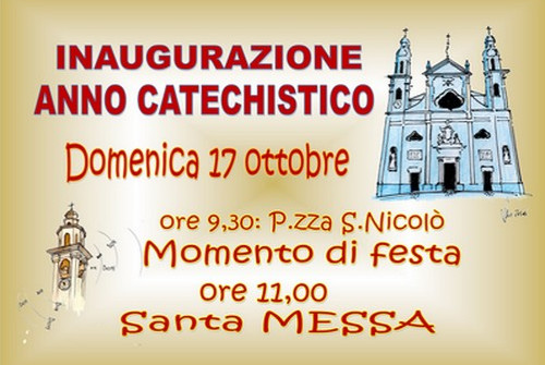 INAUGURAZIONE ANNO CATECHISTICO 2021-2022