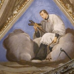 S.Luigi (frontone abside)