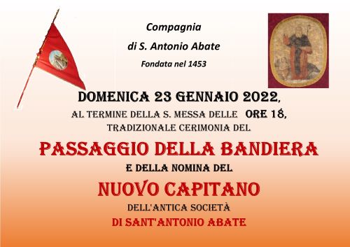 FESTA DI S. ANTONIO ABATE – ANNO 2022