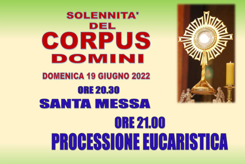 CORPUS DOMINI 2022