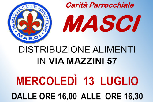 DISTRIBUZIONE ALIMENTI13 LUGLIO 2022