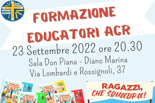 FORMAZIONE EDUCATORI A.C.R.