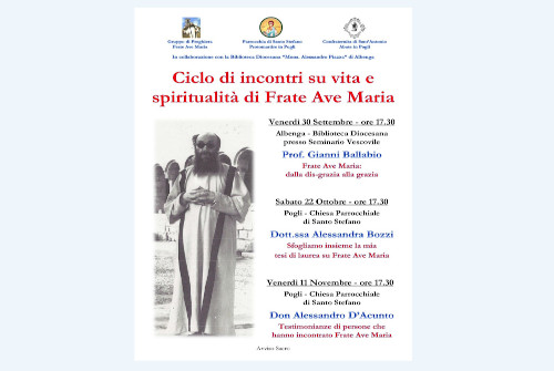 INCONTRI SU VITA E SPIRITUALITA’ DI FRATE AVE MARIA