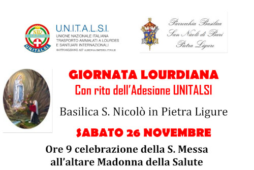 GIORNATA LOURDIANA 26/11/2022