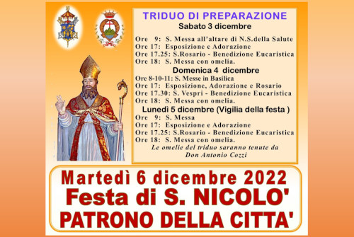 FESTA DI S.NICOLO’ 6 DICEMBRE 2022