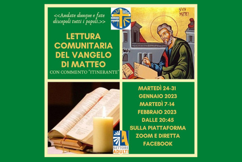 LETTURA COMUNITARIA DEL VANGELOA.C. DIOCESANA