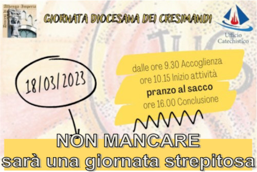 INCONTRO CON I CRESIMANDI 2023