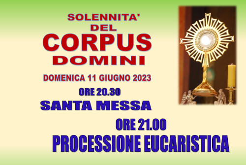 CORPUS DOMINI 2023