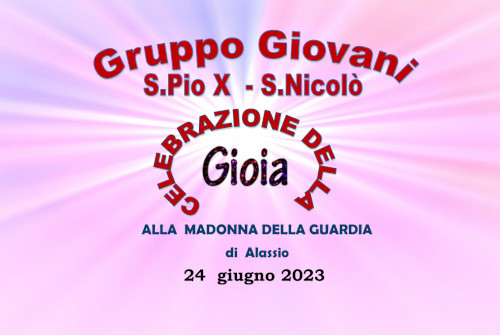 GIORNATA ALLA MADONNA DELLA GUARDIA 24/06/2023