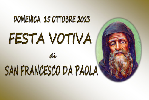 FESTA VOTIVA DI SAN FRANCESCODA PAOLA