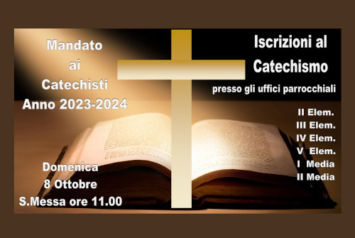 INAUGURAZIONE ANNO CATECHISTICO 2023-2024