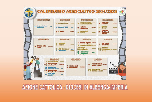 AZIONE CATTOLICA ALBENGA-IMPERIA CALENDARIO 2024-2025