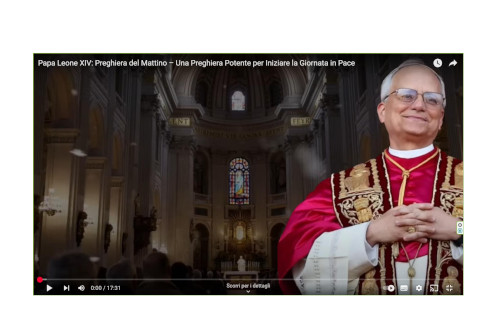 PAPA LEONE XIV – LA PREGHIERA DEL MATTINO