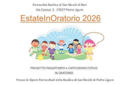 PARROCCHIA-ORATORIO ESTATE 2026