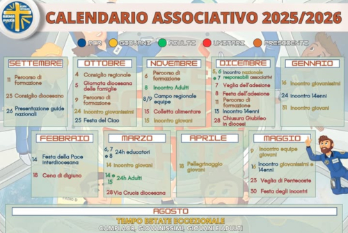 AZIONE CATTOLICA ALBENGA-IMPERIA CALENDARIO 2025-2026