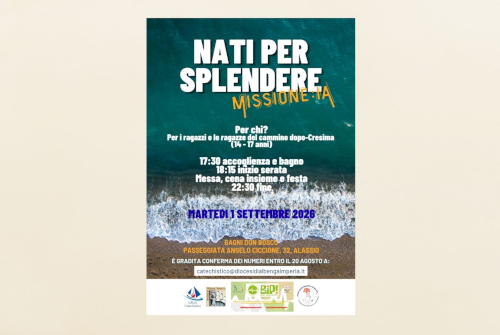INCONTRO PER I RAGAZZI DEL DOPO CRESIMAMARTEDI’ 1 SETTEMBRE 2026